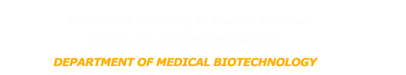 Department of Medical Biotechnology 